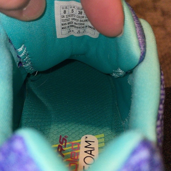 Sketchers Air Cooled Memory Foam Shoes, Walking, Light Weight, Size 8 - Picture 10 of 12